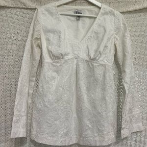 Lily Pulitzer women’s long sleeved size S blouse.